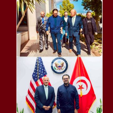 راغب علامة في ضيافة السفير بزي: صداقة بدأت في الولايات المتحدة، ولقاء تجدّد في تونس!