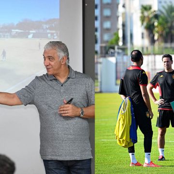 00 الترجي الرياضي: الكوتش الاسباني بابلو فرانكو يشرف على أول حصة تدريبية