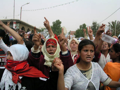 Révolte des mères, des épouses et des soeurs à Redeyef en 2008