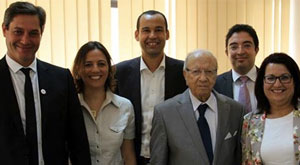 Yassine Brahim et Baji Caïd Essebsi