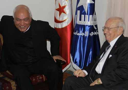 Ahmed Brahim - Caid Essebsi - Nida Tounes - Al Massar