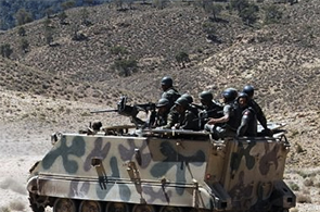 Armée tunisienne au Mont Chaambi