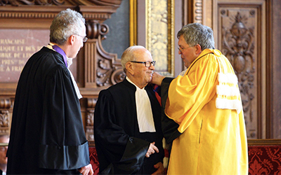 Caid Essebsi à la Sorbonne à Paris