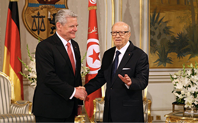 Caid Essebsi accueille Gauck