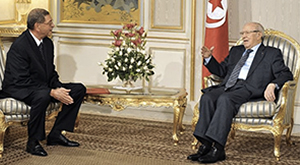 Caid Essebsi reçoit Habib Essid