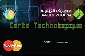 Carte technologique Banque Zitouna