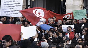 Manifestation de magistrats