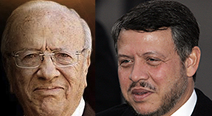 Caid Essebsi Abdullah II