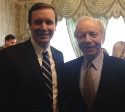 Chris Murphy et Joe Lieberman 2