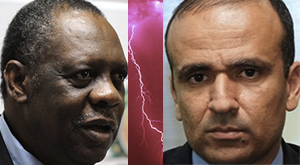 Issa Hayatou + Wadii El-Jari