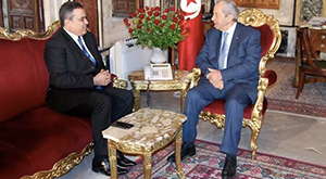 Mehdi Jomaa et Mohamed Ennaceur