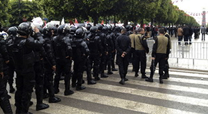 Policiers Tunis