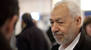 Tunisie. Rached Ghannouchi aux obsèques de Aziz Miled 