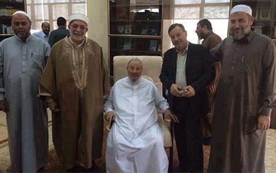 Abdelfattah Mourou et Youssef Qaradhaoui