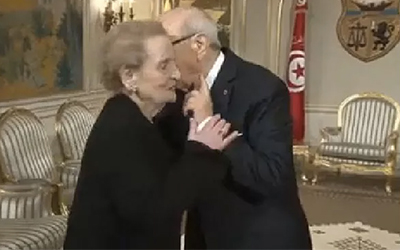 Beji Caid Essebsi et Madeleine Albright 2