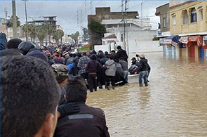 Inondations à Bousalem