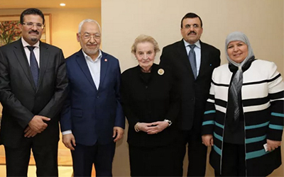 Madeleine Albright chez Ennahdha