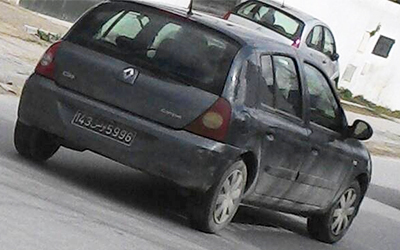 Voiture des agresseurs