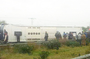 Accident d'un bus