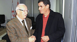 Caid Essebsi et Sghaier Ouled Ahmed