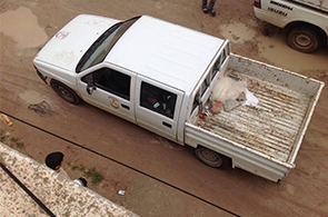 Camion de police