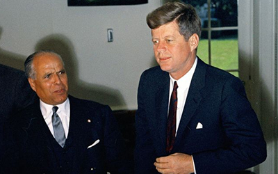 Habib Bourguiba et John Kennedy en 1961