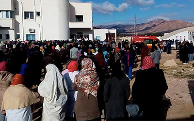 Rassemblement Hopital Kasserine 2