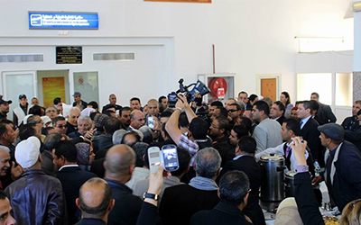 Arrivee-de-Caid-Essebsi-Aeroport-Gafsa-Ksar-