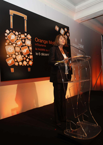 Mme Christine Albanel Groupe FT Orange