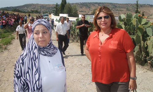 Rym Ben Arous et Asma Ennaifer sur le chemin de l'école