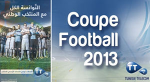 Coupe football 2013 Tunisie telecom