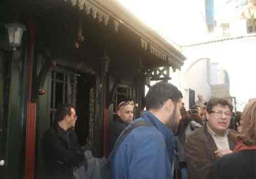 Raouf Dakhlaoui_habitants de Sidi Bou Said_mausolée incendié_