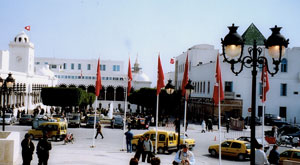 Siège du gouvernement à Tunis