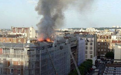 Incendie-Aubervilliers