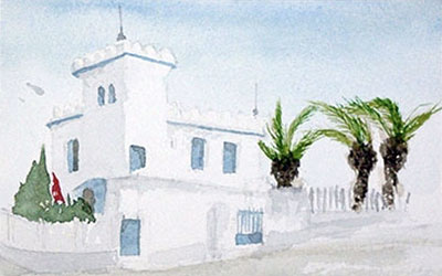 Gare-de-la-Marsa-aquarelle-Denis-Hauchard