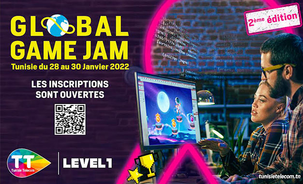 Global Game Jam Tunisia 2022 by Tunisie Telecom