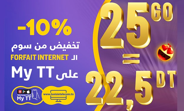 Tunisie Télécom annonce de nouveaux rabais sur les forfaits internet