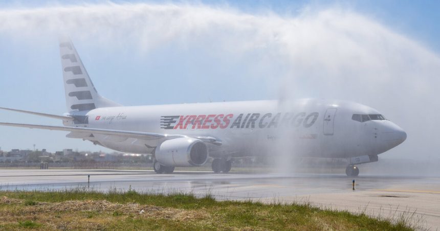 Express Air Cargo renforce sa flotte par un nouveau Boeing B737-800, le premier du genre en Tunisie