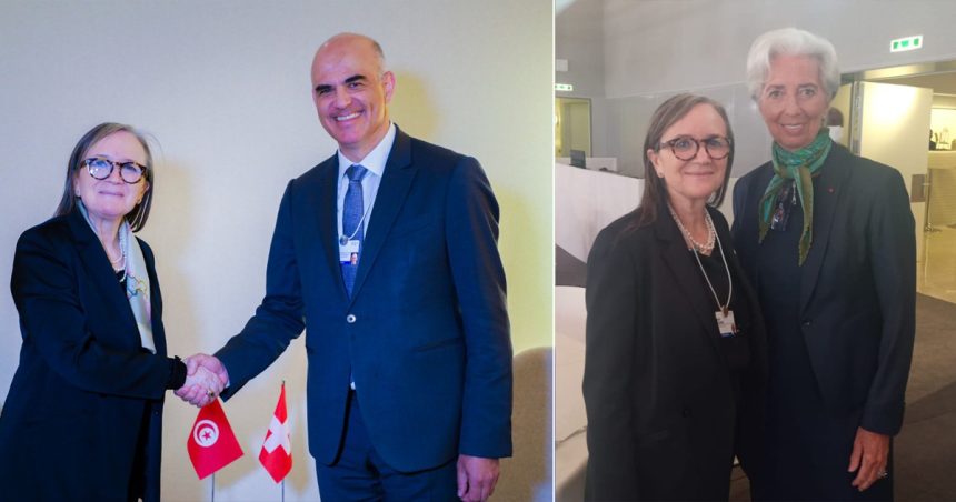 Tunisie : Najla Bouden rencontre de hauts responsables d’Etat à Davos (Photos)