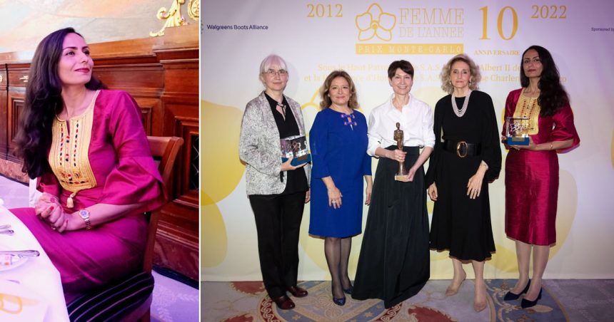 Recherche scientifique : La Tunisienne Nada Raddaoui reçoit le Prix Monte-Carlo Femme de l’Année