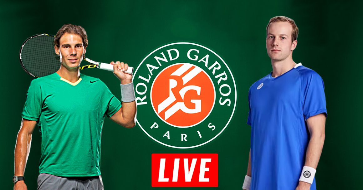 Rafael Nadal vs van de Zandschulp : Roland Garros en live streaming