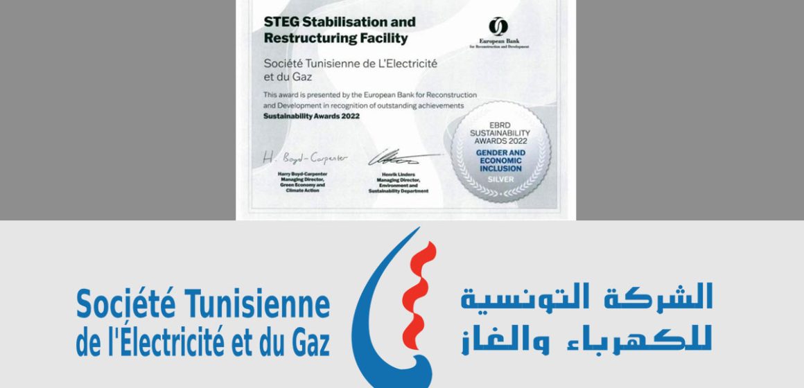 Tunisie : la Steg distingué par le Silver Award for Sustainability