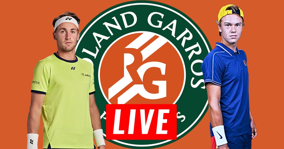Casper Ruud vs Holger Rune en live streaming : Quart de finale Roland Garros 2022