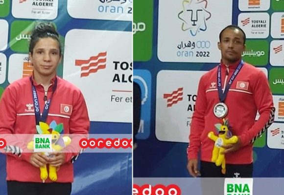 JM 2022-Judo : Fraj Dhouibi et Oumaïma Bedoui offrent deux nouvelles médailles à la Tunisie
