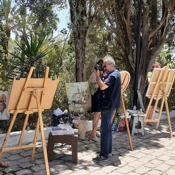 La Land Art – Sidi Bou Saïd  : Les artistes sortent des galeries et envahissent l’espace public