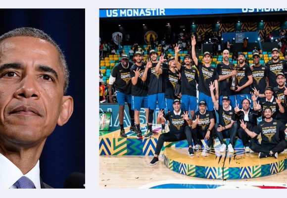 Tunisie : Barack Obama félicite l’Union sportive monastirienne de Basketball pour avoir remporté la BAL