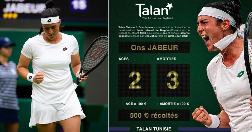 Wimbledon : Ons Jabeur et Talan Tunisie ensemble pour rénover l’internat du lycée de Bargou à Siliana