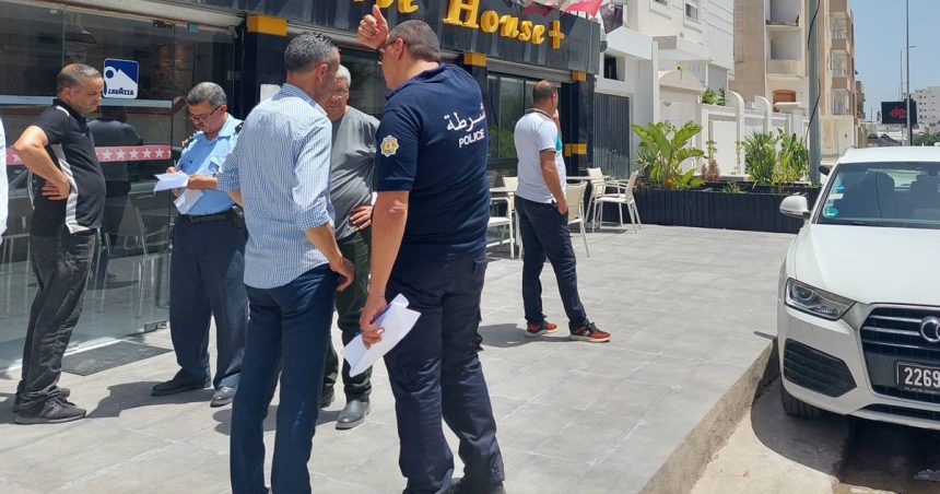 Tunisie : Campagne contre l’exploitation illégale des trottoirs à Sousse (Photos)
