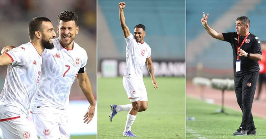 Éliminatoires-CAN 2023 : En images, large victoire de la Tunisie face à la Guinée équatoriale
