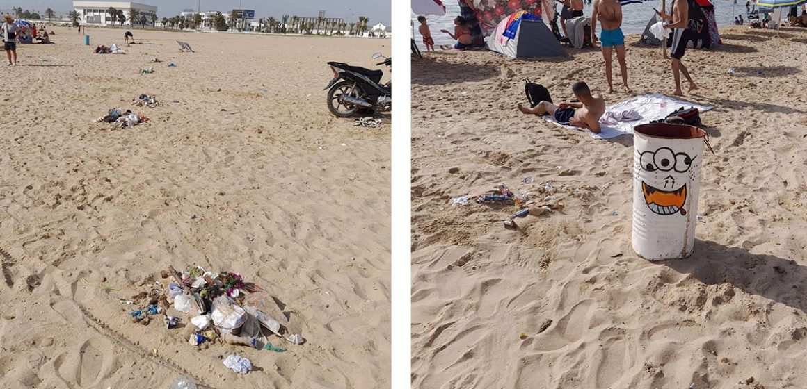 La Goulette : Malgré les efforts de la municipalité, les déchets envahissent les plages  (Photos)